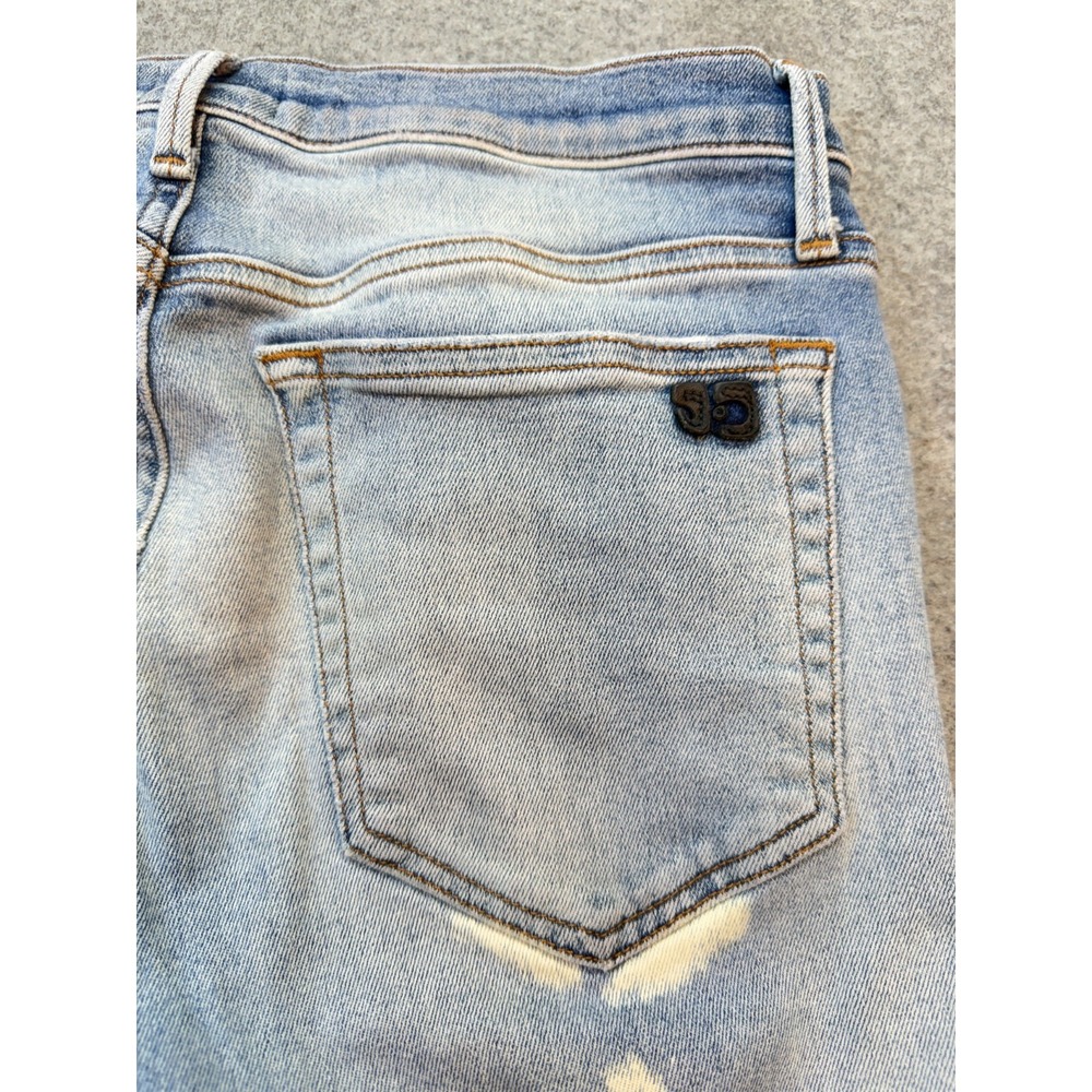 Joe's Jeans Mens Jeans The Legend Riza Blue‎ Denim 29x30 Skinny Kinetic Bleach - Picture 4 of 11